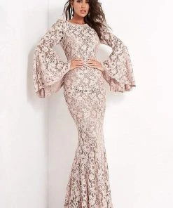 Jovani 03352 - Lace Long Formal Dress