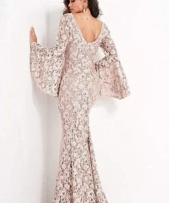 Jovani 03352 - Lace Long Formal Dress