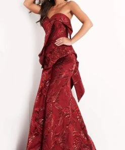 Jovani - 05020 Strapless Sweetheart Mermaid Dress