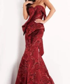 Jovani - 05020 Strapless Sweetheart Mermaid Dress 8 Jovani - 05020 Strapless Sweetheart Mermaid Dress