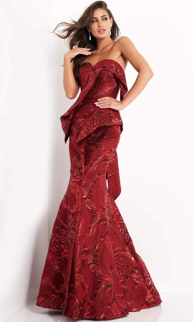 Jovani - 05020 Strapless Sweetheart Mermaid Dress 5 Jovani - 05020 Strapless Sweetheart Mermaid Dress