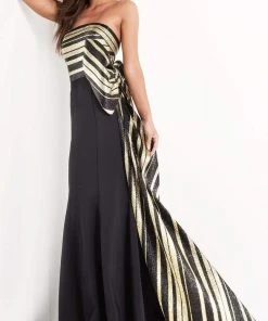 Jovani - 05084 Strapless Mermaid Evening Gown 6 Jovani - 05084 Strapless Mermaid Evening Gown