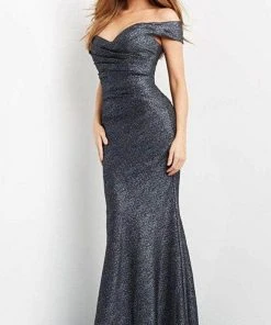 Jovani 05459 - Off-shoulder Sweetheart Neck Long Gown 9 Jovani 05459 - Off-shoulder Sweetheart Neck Long Gown