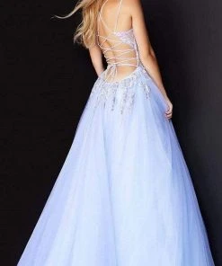 Jovani - 06207 Tulle Voluminous Crisscross Gown 6 Jovani - 06207 Tulle Voluminous Crisscross Gown