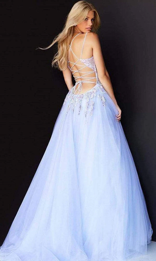 Jovani - 06207 Tulle Voluminous Crisscross Gown 4 Jovani - 06207 Tulle Voluminous Crisscross Gown