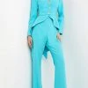 Jovani - 06479 Two Piece Racerback Pantsuit