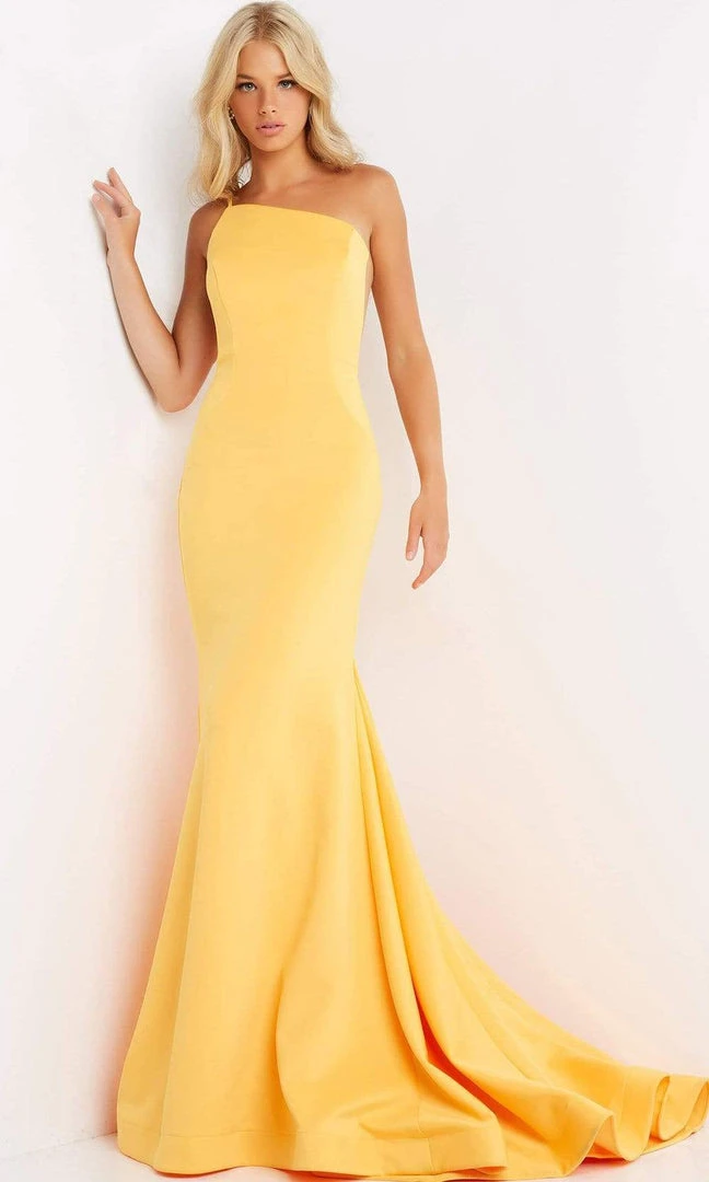 Jovani - 06763 Spaghetti Strap Mermaid Gown 3 Jovani - 06763 Spaghetti Strap Mermaid Gown