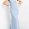 Jovani 06935 - Ruffle One Shoulder Evening Dress 1 Jovani 06935 - Ruffle One Shoulder Evening Dress