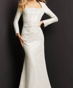 Jovani 06996 - Square Neck Mermaid Evening Gown
