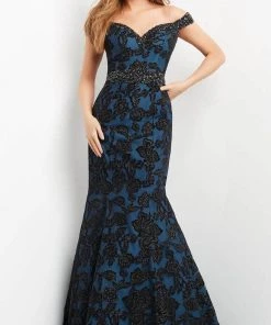 Jovani 07061 - Sweetheart Floral Mermaid Evening Gown 12 Jovani 07061 - Sweetheart Floral Mermaid Evening Gown