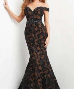 Jovani 07061 - Sweetheart Floral Mermaid Evening Gown 10 Jovani 07061 - Sweetheart Floral Mermaid Evening Gown