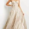 Jovani 07497 - Strapless Sweetheart Neck Evening Gown