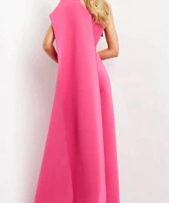 Jovani 07939 - Draped Cascade Jumpsuit 7 Jovani 07939 - Draped Cascade Jumpsuit