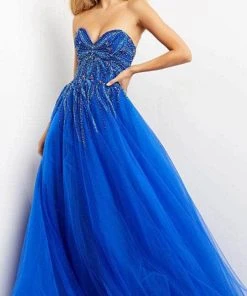 Jovani 07946 - Beaded Sweetheart Prom Ballgown