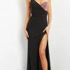 Jovani 09021 - One Shoulder Ruched Prom Gown 2 Jovani 09021 - One Shoulder Ruched Prom Gown