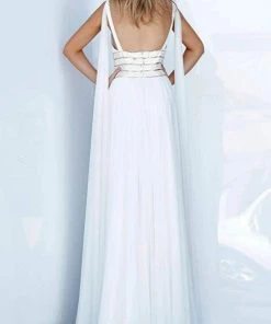 Jovani 2113 - Sleeveless Deep V-neck Evening Dress 5 Jovani 2113 - Sleeveless Deep V-neck Evening Dress