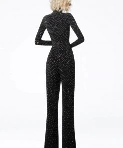 Jovani 3048 - Beaded Semi Formal Jumpsuit 8 Jovani 3048 - Beaded Semi Formal Jumpsuit