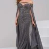Jovani - 45566 Off Shoulder Sheath Dress