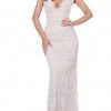 Jovani - 8102 Sequin Embellished Plunging V Neck Dress 1 Jovani - 8102 Sequin Embellished Plunging V Neck Dress