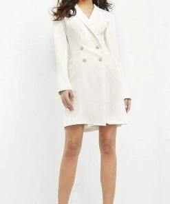 Jovani - M1265 V Neck Collared Mini Dress