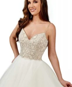 Lo'Adoro Bridal By Rachel Allan - M747 Crystal Beaded Sweetheart Ballgown 10 Lo'Adoro Bridal By Rachel Allan - M747 Crystal Beaded Sweetheart Ballgown