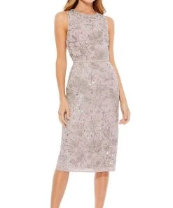 Mac Duggal - 10741 Jewel Embellished Sheath Dress