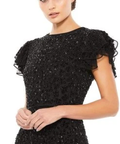 Mac Duggal - 10748 Embellished Jewel Neck Sheath Dress 7 Mac Duggal - 10748 Embellished Jewel Neck Sheath Dress