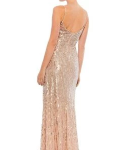 Mac Duggal - 10817 Spaghetti Straps Sequin Dress 7 Mac Duggal - 10817 Spaghetti Straps Sequin Dress