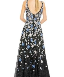 Mac Duggal 11169 - V-Neck Embellished Prom Dress 6 Mac Duggal 11169 - V-Neck Embellished Prom Dress