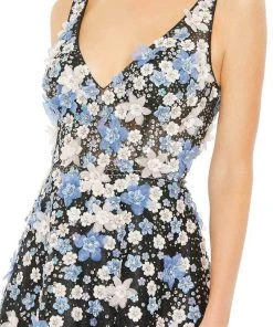 Mac Duggal 11169 - V-Neck Embellished Prom Dress 7 Mac Duggal 11169 - V-Neck Embellished Prom Dress