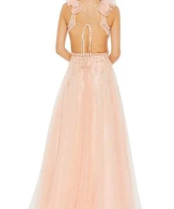 Mac Duggal 11269 - Ruffled Sleeveless V-neck Evening Dress 7 Mac Duggal 11269 - Ruffled Sleeveless V-neck Evening Dress