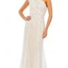 Mac Duggal 11317 - Asymmetric Lace Evening Gown 2 Mac Duggal 11317 - Asymmetric Lace Evening Gown