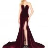 Mac Duggal - 12079R Plunging Strapless Evening Gown 2 Mac Duggal - 12079R Plunging Strapless Evening Gown