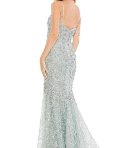 Mac Duggal 20242 - Sleeveless Sequin Mermaid Dress
