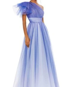 Mac Duggal 20377 - One-Shoulder Ombre Prom Dress 14 Mac Duggal 20377 - One-Shoulder Ombre Prom Dress