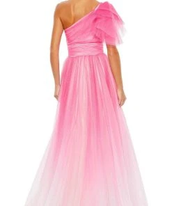 Mac Duggal 20377 - One-Shoulder Ombre Prom Dress 11 Mac Duggal 20377 - One-Shoulder Ombre Prom Dress