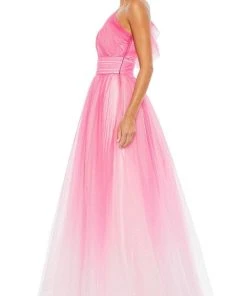 Mac Duggal 20377 - One-Shoulder Ombre Prom Dress 12 Mac Duggal 20377 - One-Shoulder Ombre Prom Dress