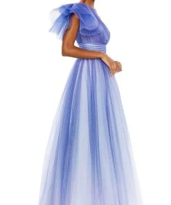 Mac Duggal 20377 - One-Shoulder Ombre Prom Dress 16 Mac Duggal 20377 - One-Shoulder Ombre Prom Dress
