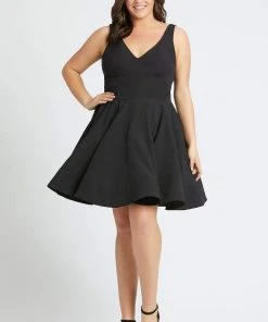 Mac Duggal - 48771F Sleeveless Wide Banded Empire Waist Cocktail Dress