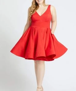 Mac Duggal - 48771F Sleeveless Wide Banded Empire Waist Cocktail Dress 10 Mac Duggal - 48771F Sleeveless Wide Banded Empire Waist Cocktail Dress