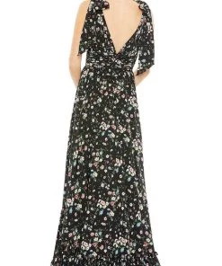 Mac Duggal 50657 - Sleeveless V-Neck A-Line Dress