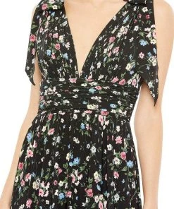 Mac Duggal 50657 - Sleeveless V-Neck A-Line Dress