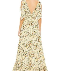 Mac Duggal 50657 - Sleeveless V-Neck A-Line Dress