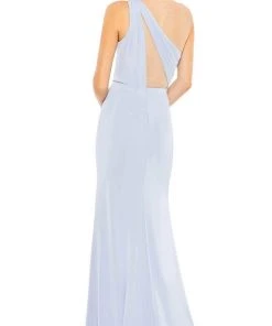 Mac Duggal 50668 - Asymmetrical Neckline Prom Dress