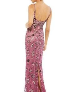 Mac Duggal 5477 - Sleeveless Beaded Sheath Dress 12 Mac Duggal 5477 - Sleeveless Beaded Sheath Dress