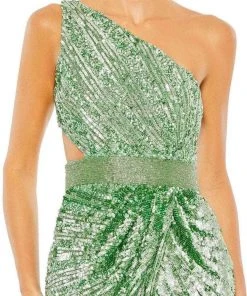 Mac Duggal 5687 - One Sleeve Asymmetrical Long Gown 13 Mac Duggal 5687 - One Sleeve Asymmetrical Long Gown