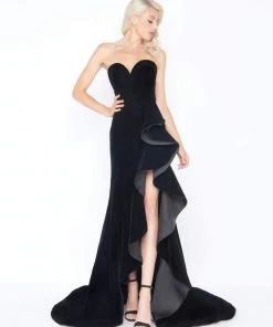 Mac Duggal - 66517M Ruffle Sweetheart Sheath Dress