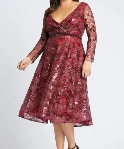 Mac Duggal - 67541 Floral Patterned A-Line Dress