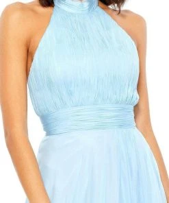 Mac Duggal - 67816 High Halter Open Back A-Line Dress