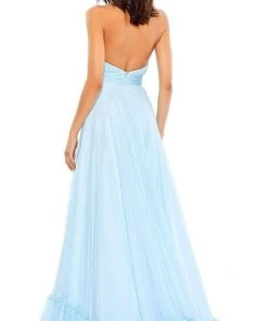 Mac Duggal - 67816 High Halter Open Back A-Line Dress